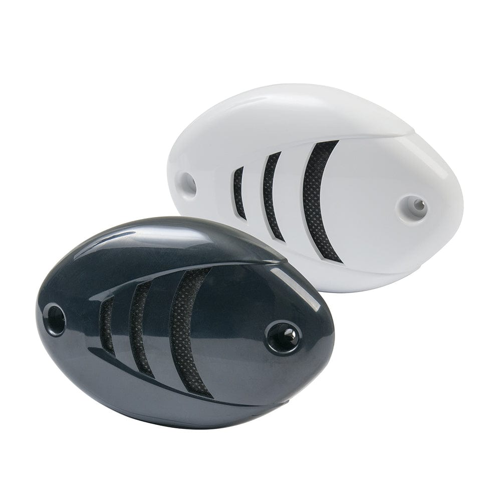 Marinco Marinco 12V Drop-In Low Profile Horn w/Black & White Grills Boat Outfitting