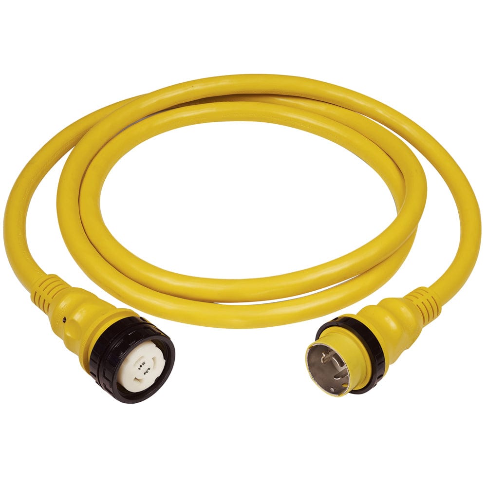 Marinco Marinco 50A 125V Shore Power Cable - 50' - Yellow Electrical