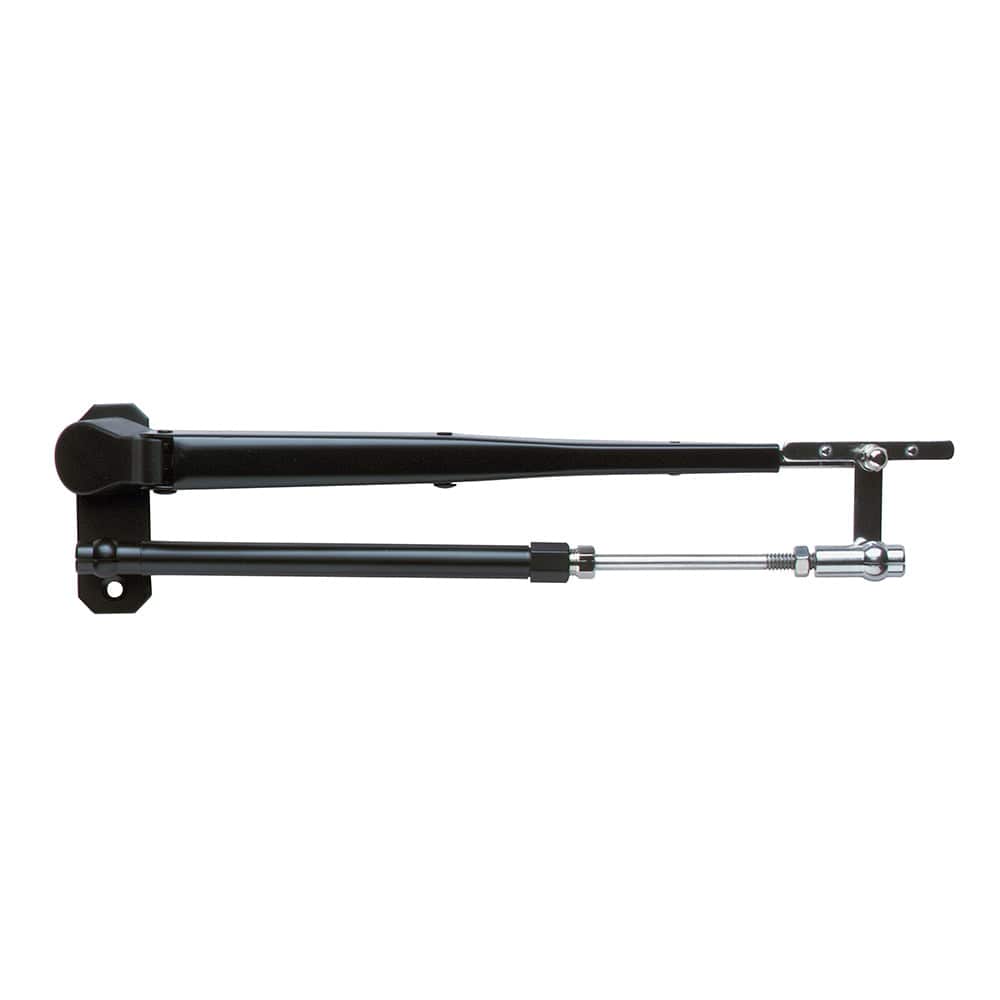 Marinco Marinco Wiper Arm Deluxe Black Stainless Steel Pantographic - 17"-22" Adjustable Boat Outfitting