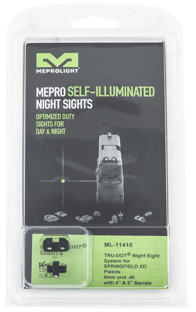MEPRO USA LLC Meprolight Night Sight Fixed - Set Green/green Springfield Xd Firearm Accessories
