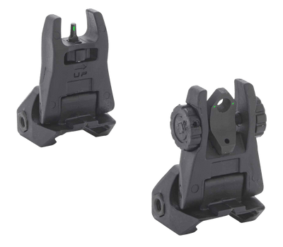 MEPRO USA LLC Meprolt Flip Up W/ Tritium 3 Dot Blk Firearm Accessories