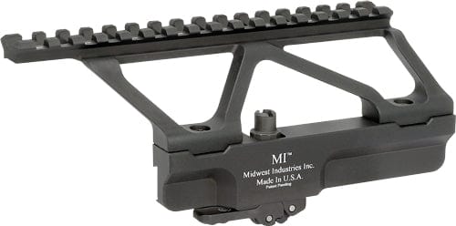 Midwest Industries Mi Ak G2 Side Rail Scope Mount - Rail Top For Yugo Ak-47 Scope Mounts And Rings