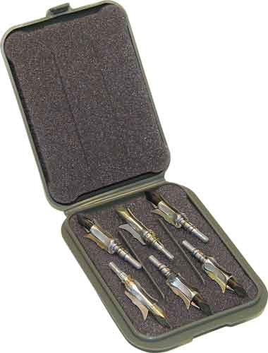 MTM Mtm Mechanical Broadhead Case Army Green Archery Accessories