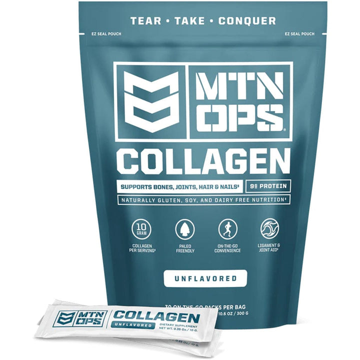 Mtn Ops Mtn Ops Collagen Unflavored Trail Packs 30 Ct. Food and Front End Sales