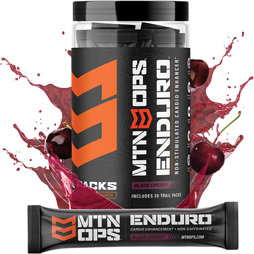 Mtn Ops Enduro Cardio Enhancement Black Cherry Trail Packs 20 Ct ...