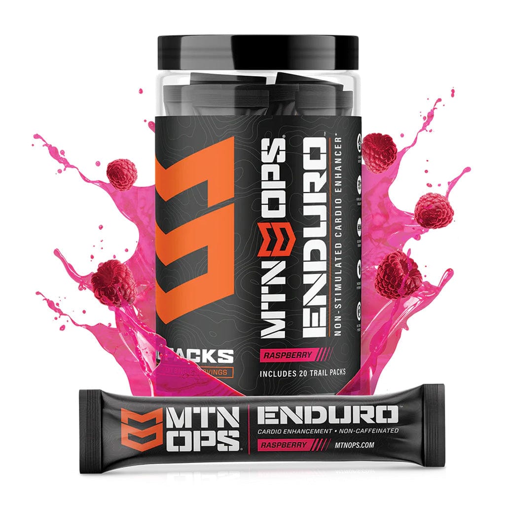Mtn Ops Mtn Ops Enduro Cardio Enhancement Raspberry Trail Pack 20 Ct. Food and Front End Sales