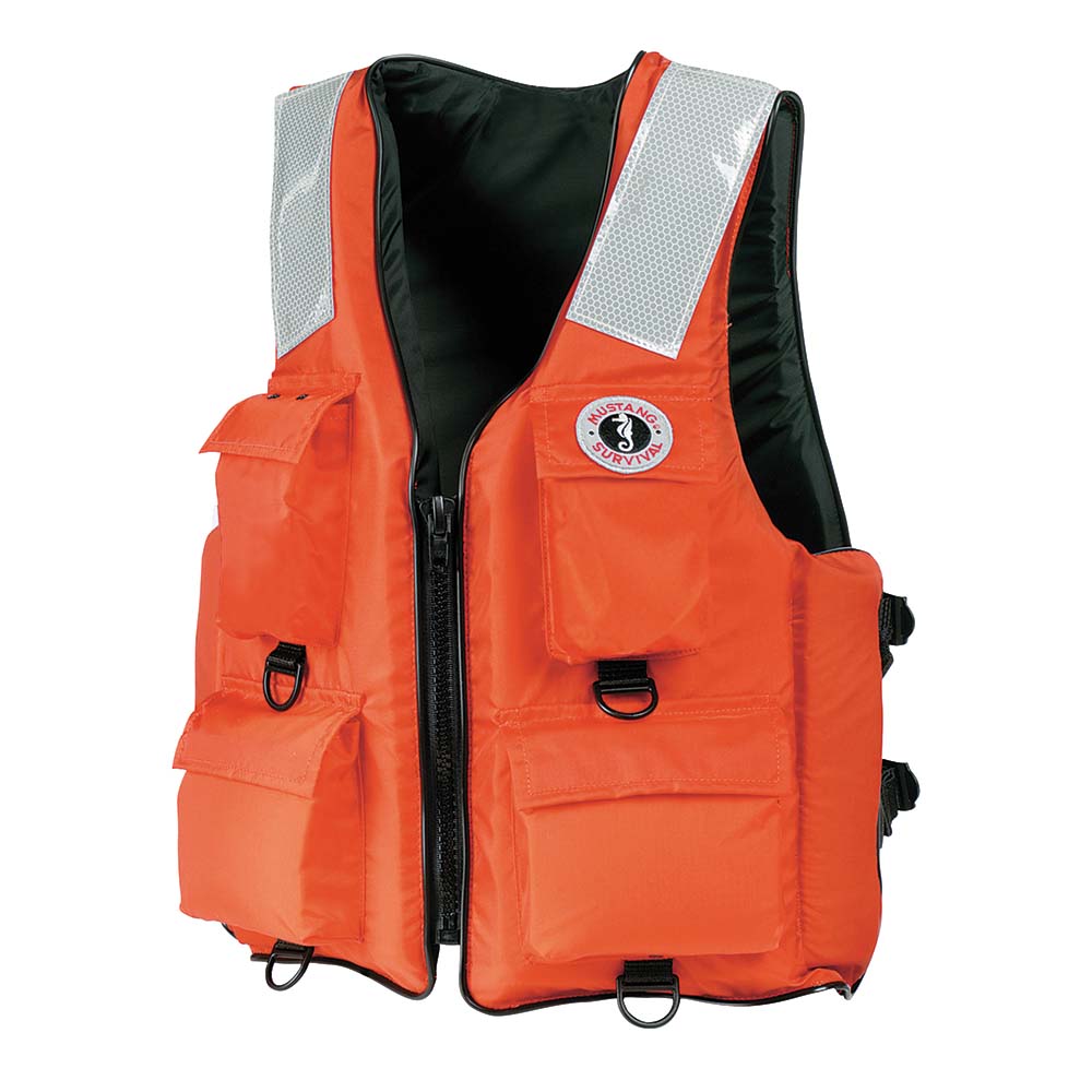 Mustang Survival Mustang 4-Pocket Flotation Vest - XXXL - 7XL Marine Safety