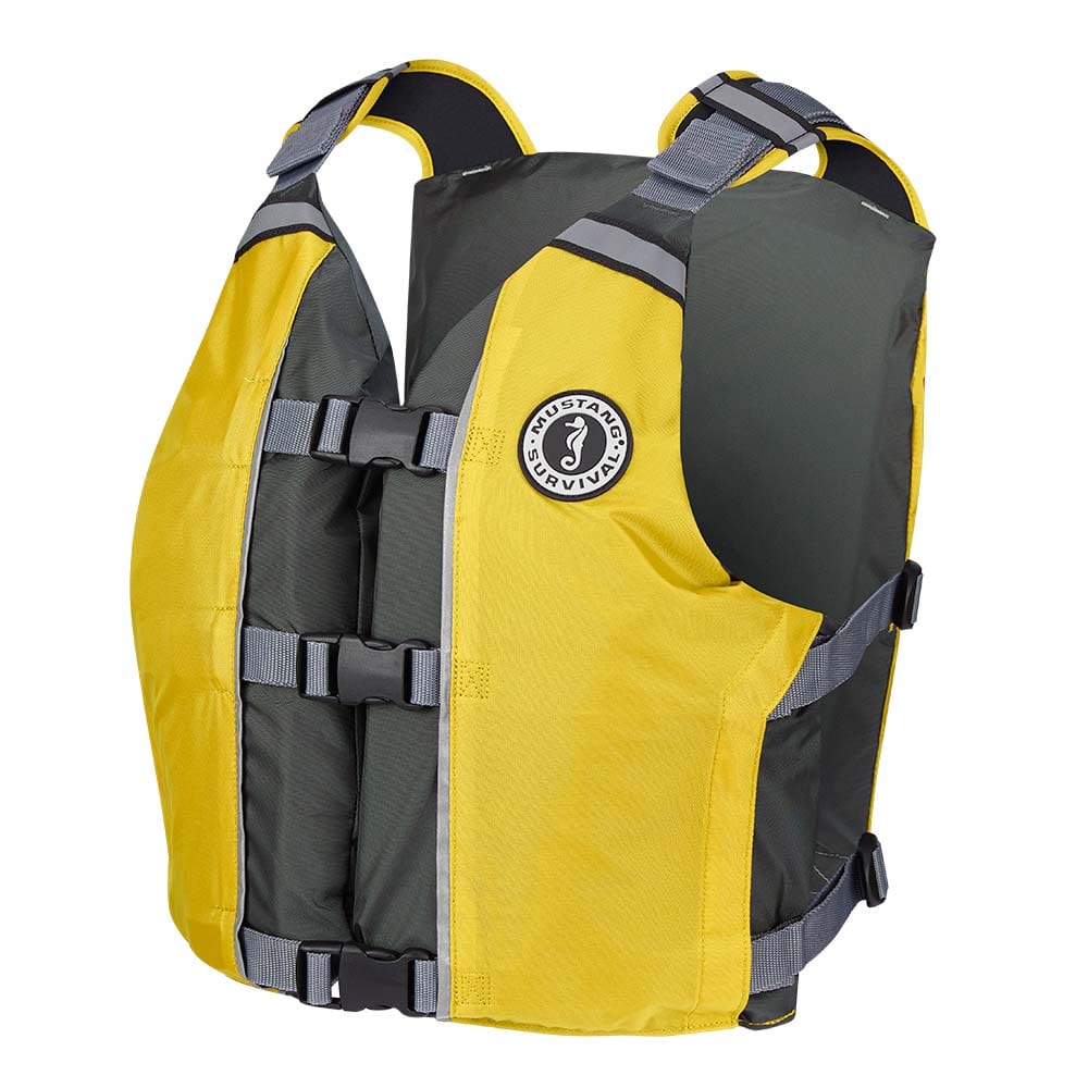 Mustang Survival Mustang APF Foam Vest - Yellow/Grey - Universal Marine Safety