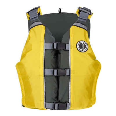 Mustang Survival Mustang APF Foam Vest - Yellow/Grey - Universal Marine Safety