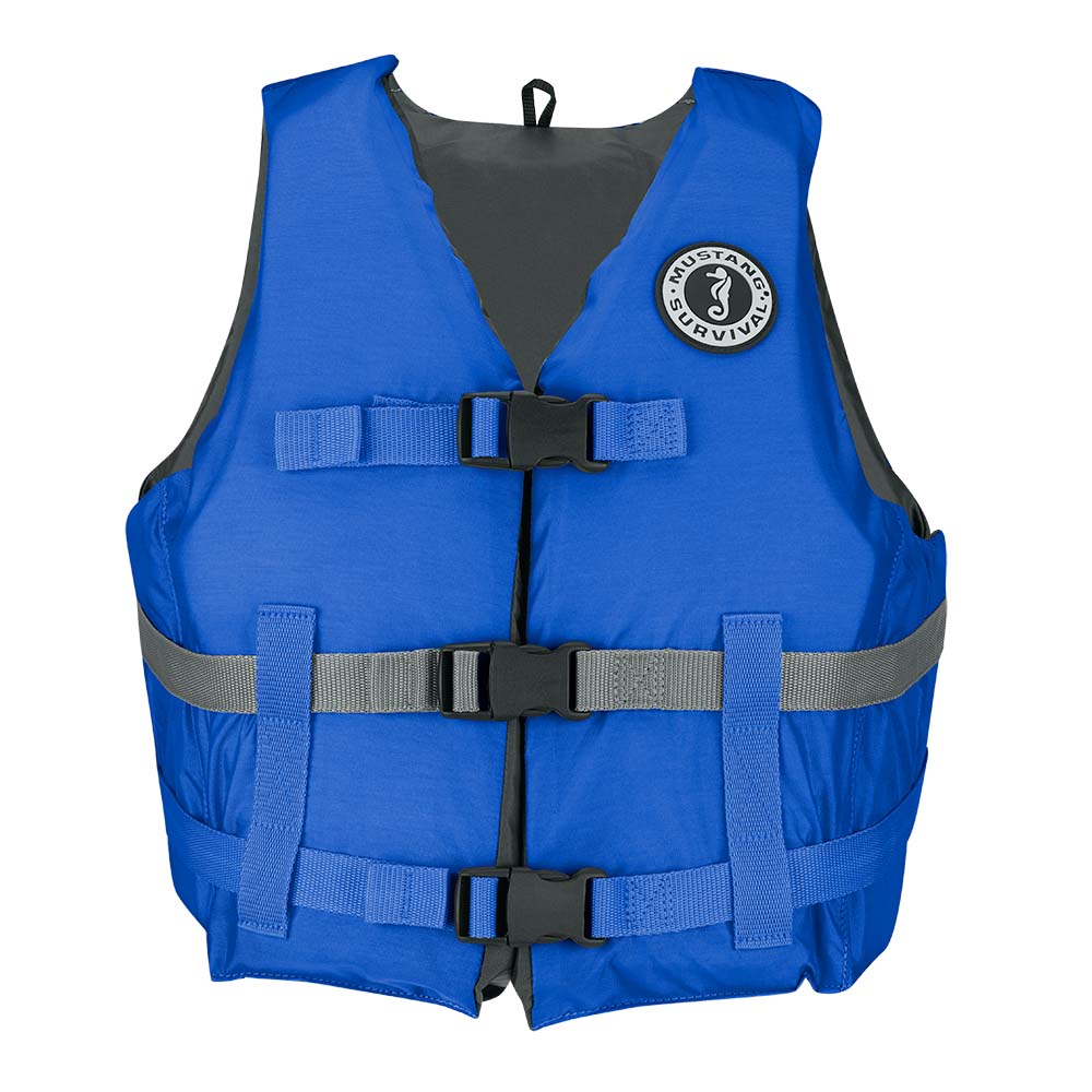 Mustang Survival Mustang Livery Foam Vest - Blue - XL/XXL Marine Safety