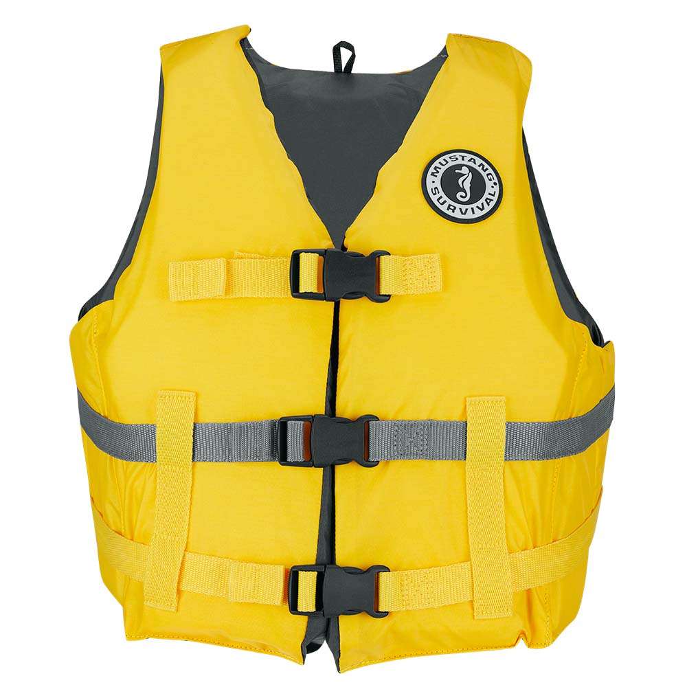 Mustang Survival Mustang Livery Foam Vest - Yellow - XL/XXL Marine Safety