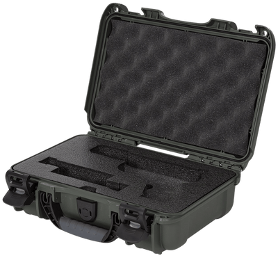 NANUK (PLASTICASE INC) Nanuk (plasticase Inc) 909, Nanuk 909-glock6 Nanuk Case W/glock - Olive Firearm Accessories