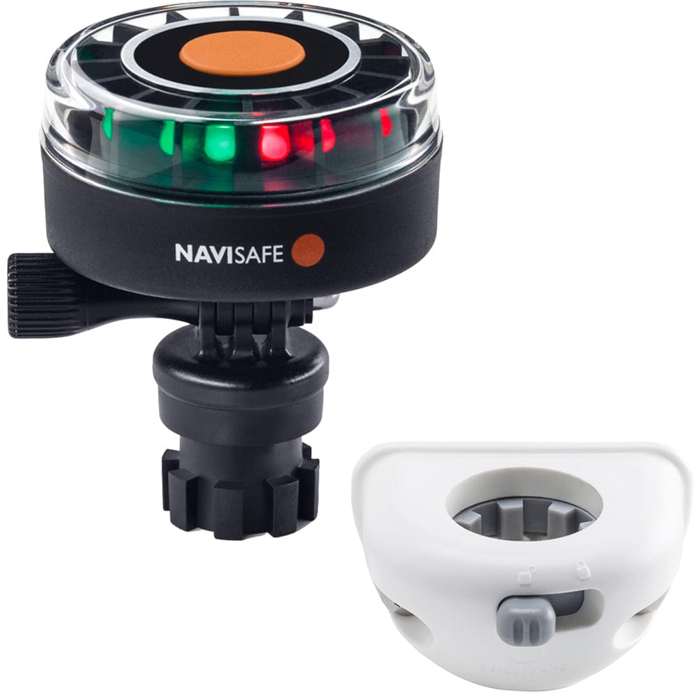 Navisafe Navisafe Navilight 2NM Tricolor w/Navimount Base & Vertical Mount - White Paddlesports