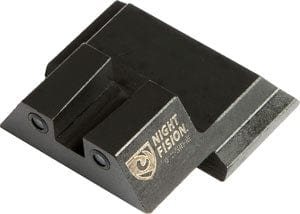 Night Fision Night Fision Tritium Orangedot - Square Rear S&w M&p/2.0 Set Firearm Accessories