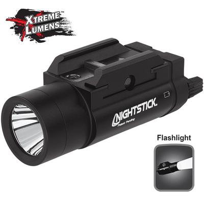 Nightstick Nightstick Full Size Pistol Weapon Light Black 850 Lumens Accessories