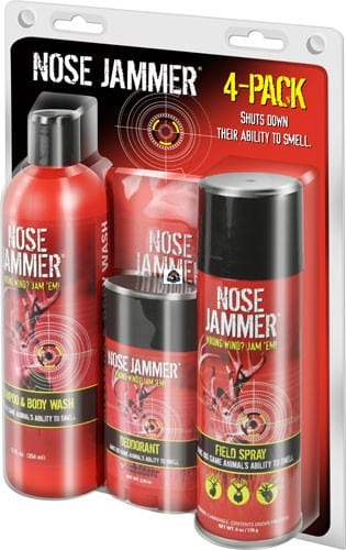 Nose Jammer Nose Jammer Combo Kit 4 Pk. Scents/scent Elimination