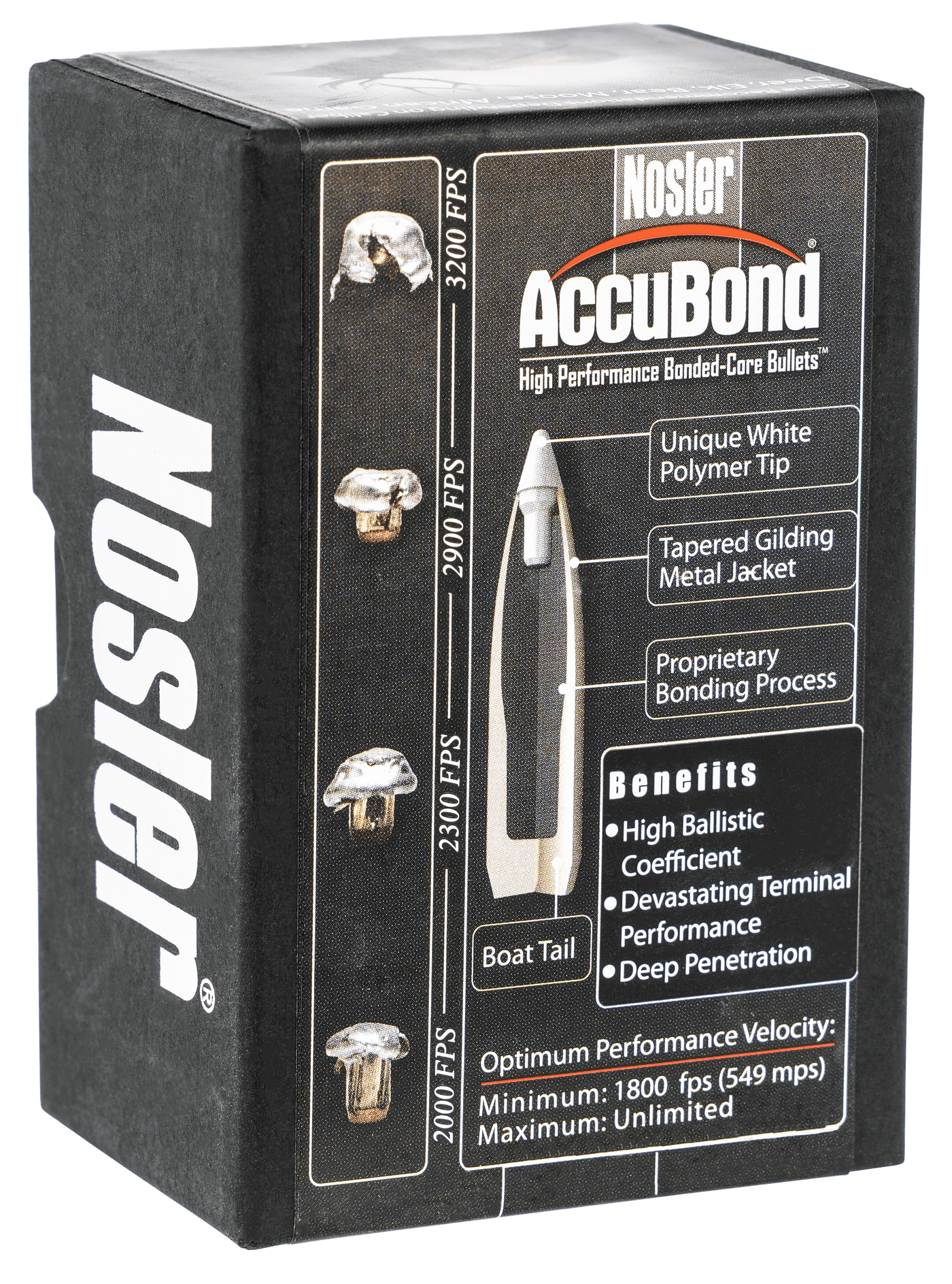 Nosler Nosler Accubond Bullets 7mm 140 Gr. Spitzer Point 50 Pk. Reloading