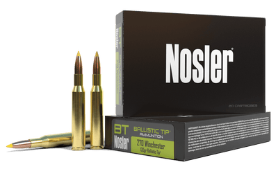 Nosler Nosler Ballistic Tip Rifle Ammunition 270 Win. 130 Gr. Bt Sp 20 Rd. Ammo