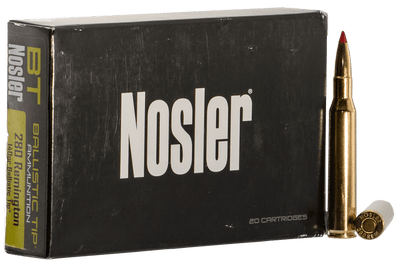 Nosler Nosler Ballistic Tip Rifle Ammunition 280 Rem. 140 Gr. Bt Sp 20 Rd. Ammo