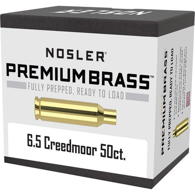 Nosler Nosler Custom Brass 6.5mm Creedmoor 50 Pk. Reloading