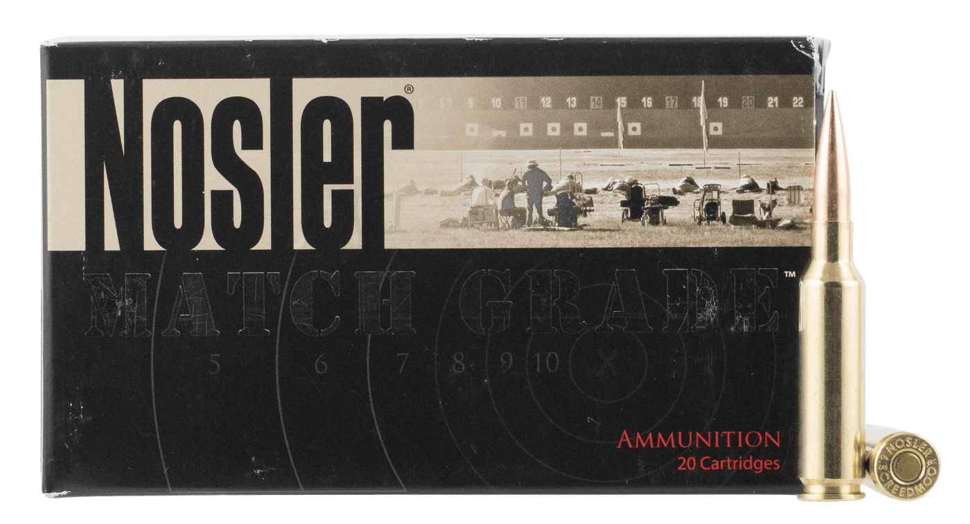 Nosler Nosler Match Grade Rifle Ammunition 6.5mm Creedmoor 140 Gr. Rdf Hpbt 20 Rd. Ammo