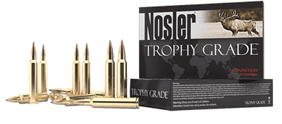 Nosler Nosler Trophy Grade Long Range Rifle Ammunition 300 Win. Mag. 190 Gr. Ablr Sp 20 Rd. Ammo