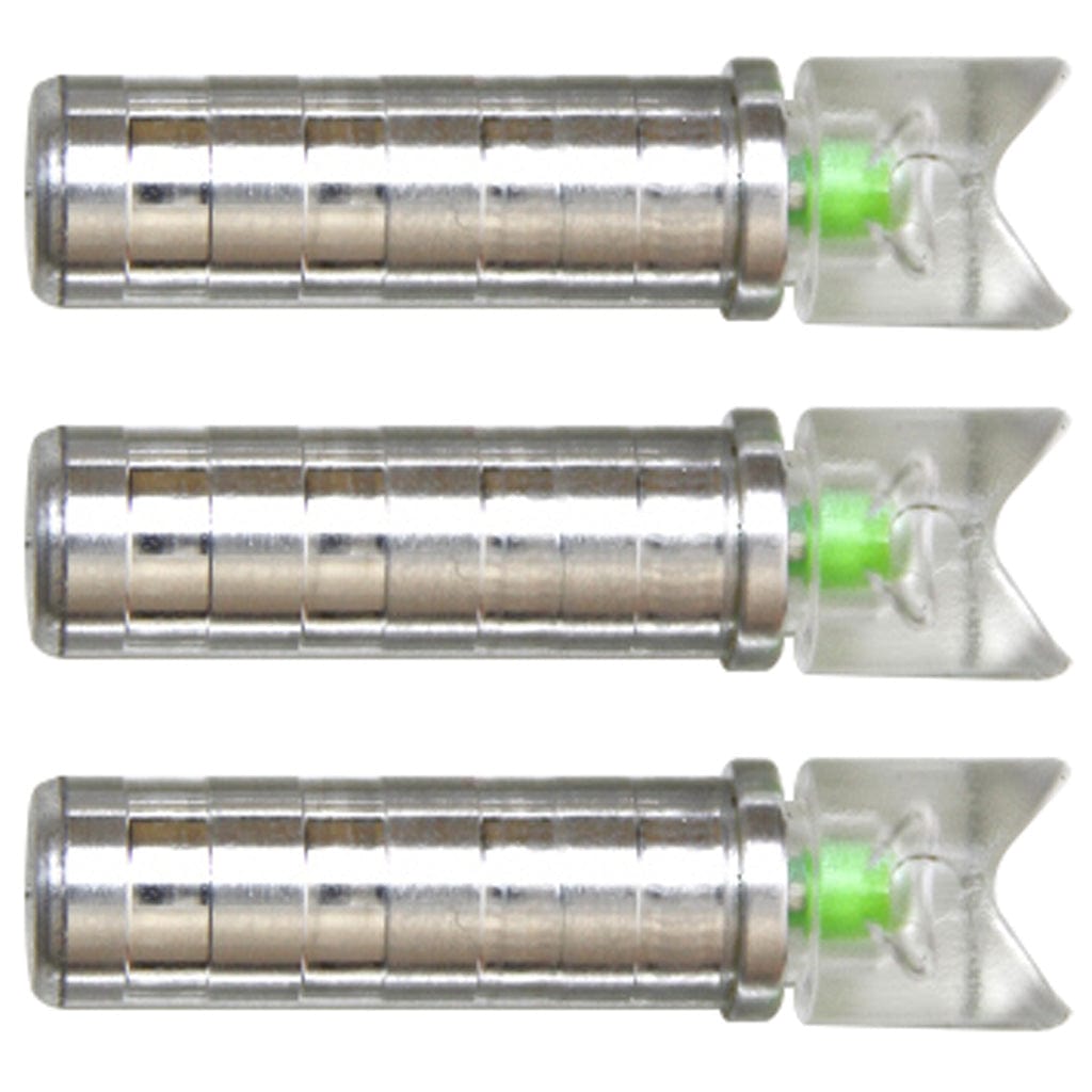 Nufletch Nufletch Ignitor Crossbow Nocks Green Moon .285 X Bolt 3 Pk. Crossbow Bolts
