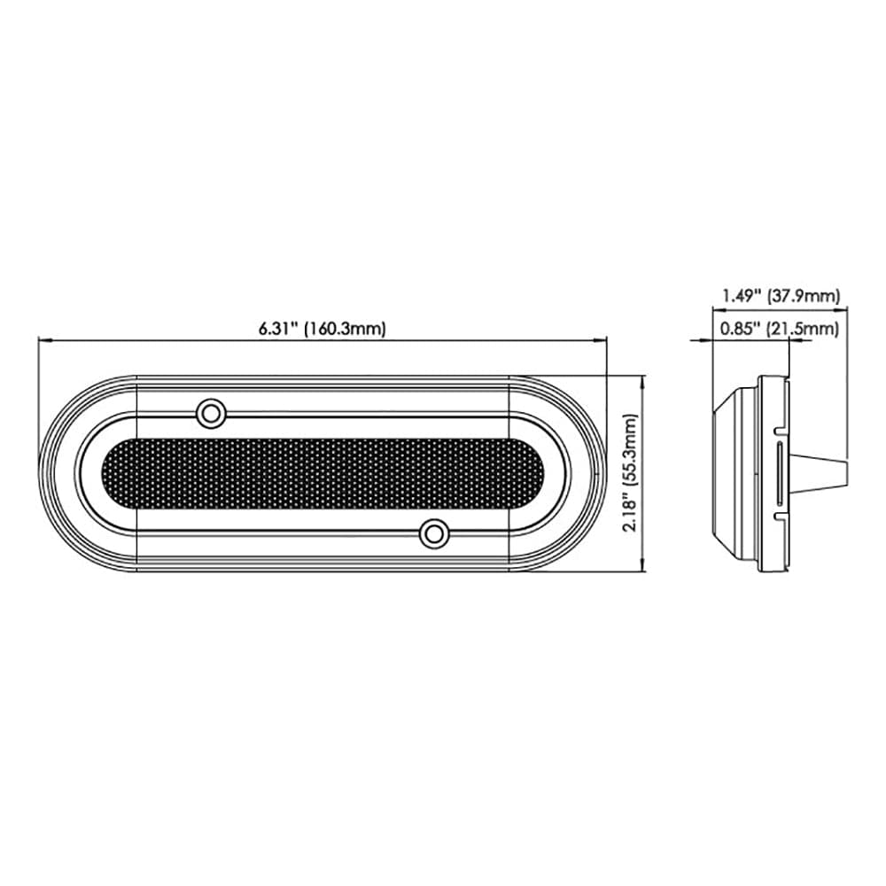 OceanLED OceanLED M6 Gen2 Mast Light - Surface Mount - Warm White Lighting