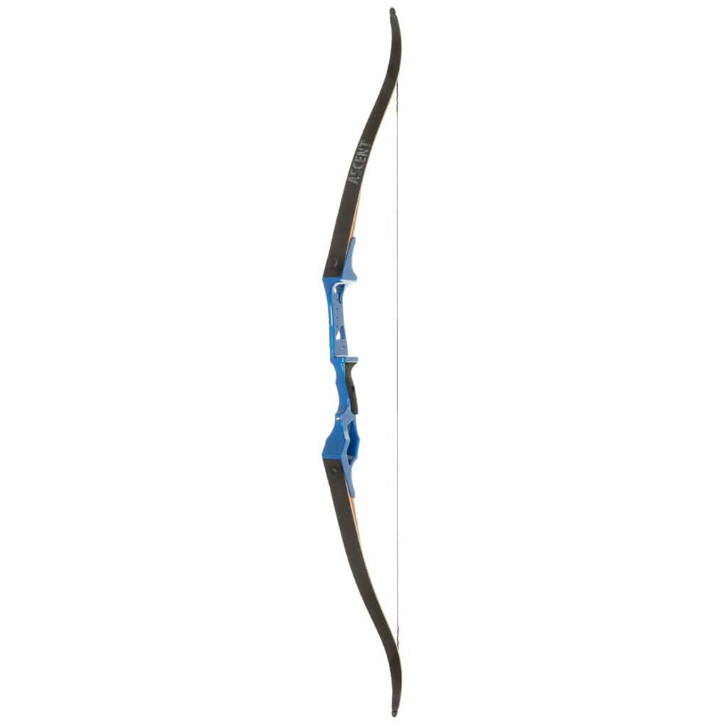 October Mountain October Mountain Ascent Recurve Bow Blue 58 In. 20 Lbs. Rh Bows