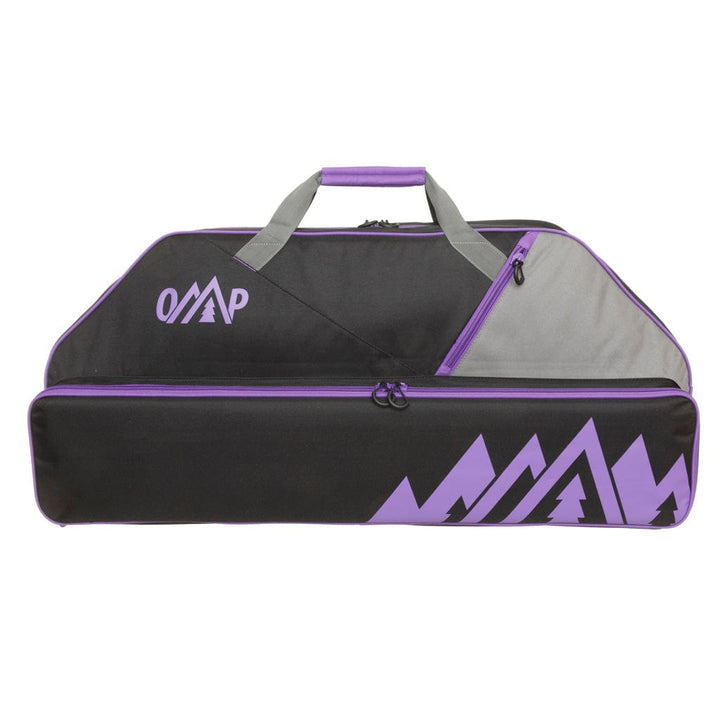 October Mountain October Mountain Bow Case Black/purple 36 In. Cases and Storage