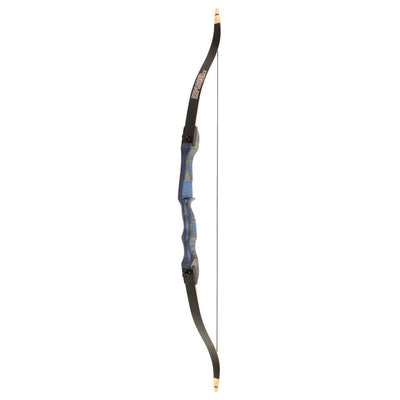 October Mountain October Mountain Explorer Ce Recurve Bow Blue 54 In. 20 Lbs. Lh Bows