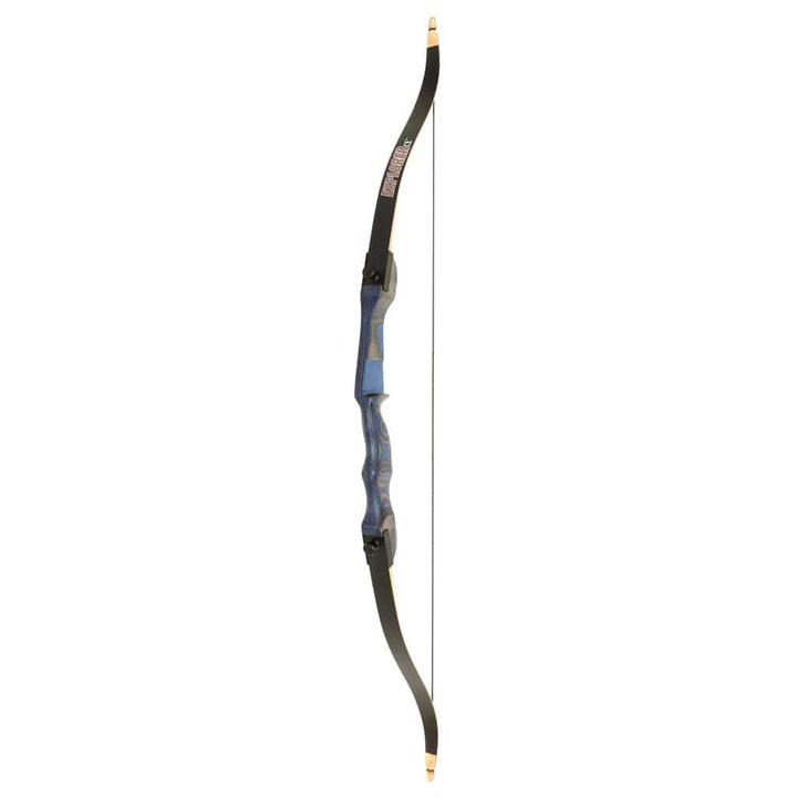 October Mountain October Mountain Explorer Ce Recurve Bow Blue 54 In. 20 Lbs. Rh Bows