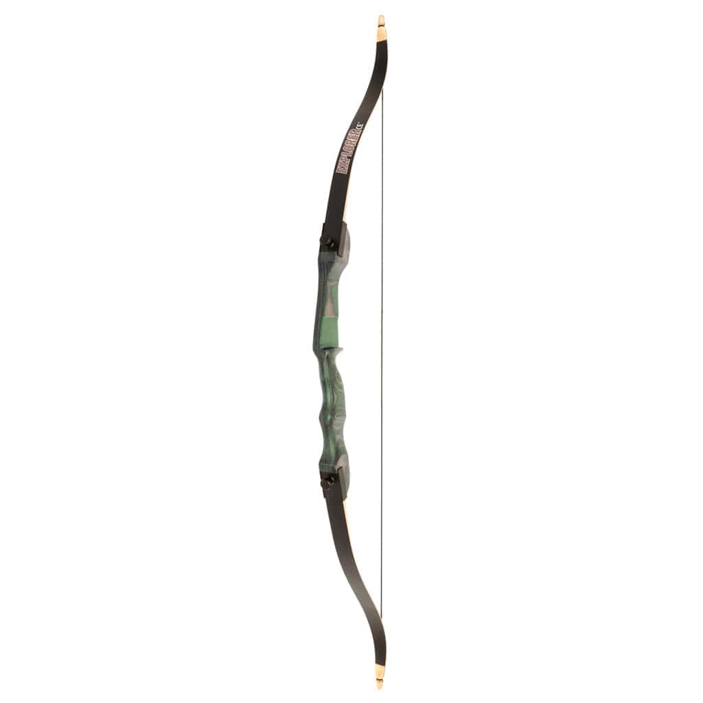October Mountain October Mountain Explorer Ce Recurve Bow Green 54 In. 28 Lbs. Lh Bows