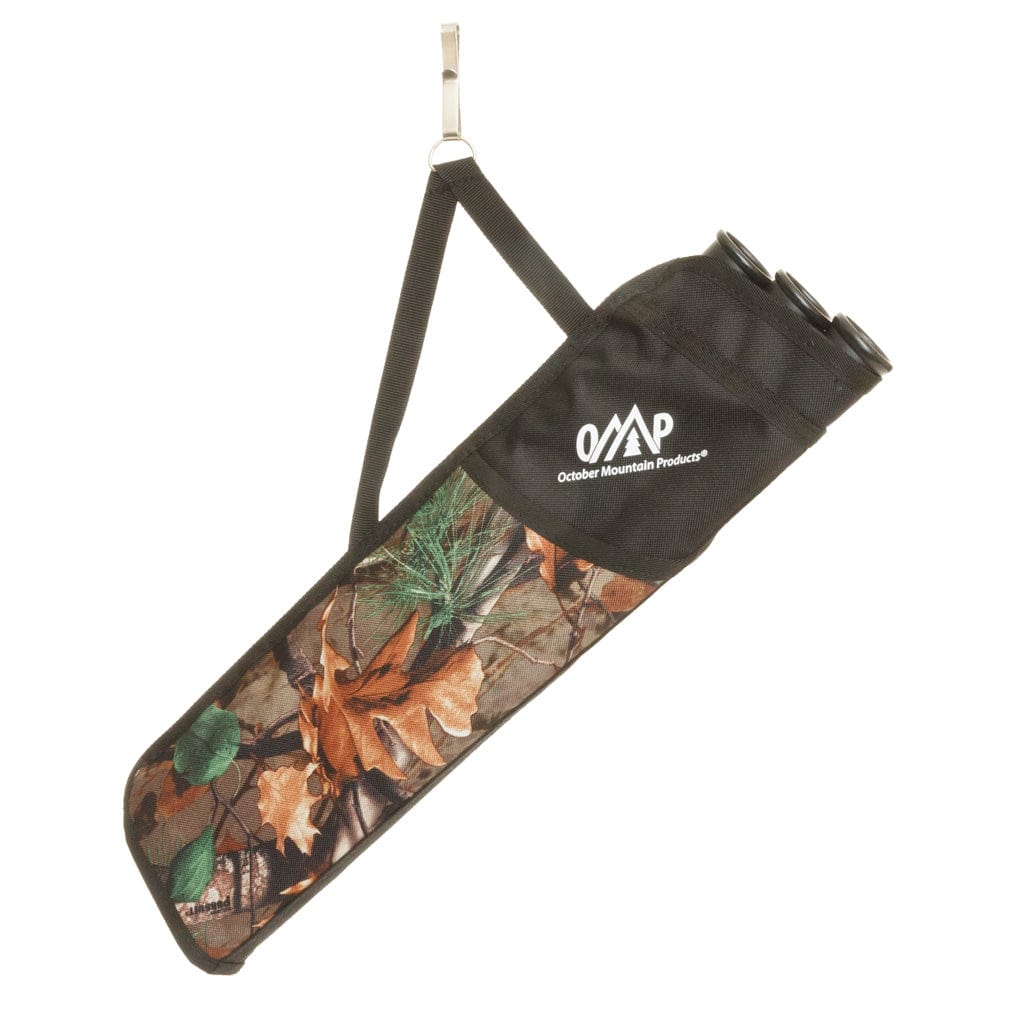 October Mountain October Mountain Hip Quiver 3-tube Camo Rh/lh Quivers