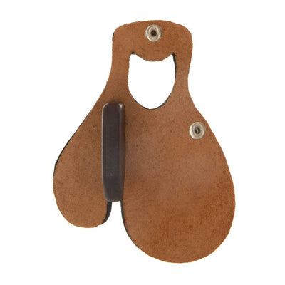 October Mountain October Mountain Leather Tab Black Large Rh Shooting Gloves and Tabs