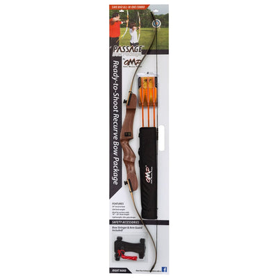 October Mountain October Mountain Passage Recurve Bow Package 54 In. 20 Lbs. Rh Bows