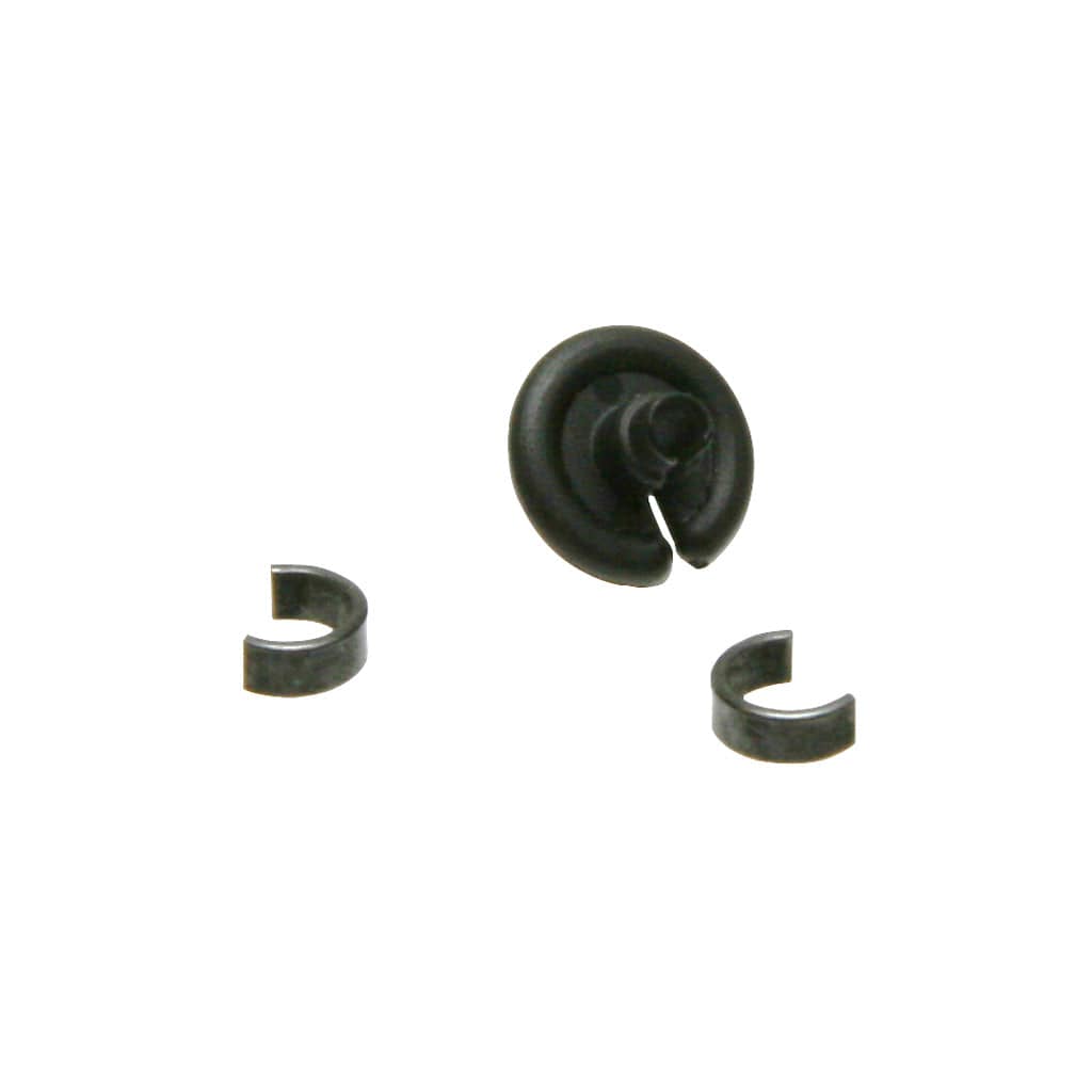October Mountain October Mountain Slotted Kisser Button Black 3/8 In. 1 Pk. String Accessories