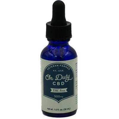 On Duty On Duty Cbd Oil Drops Thc Free 500 Mg 30 Ml Food and Front End Sales