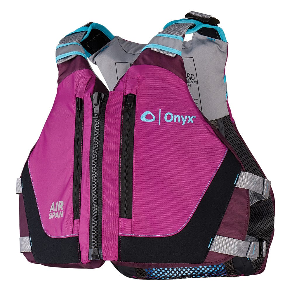 Onyx Outdoor Onyx Airspan Breeze Life Jacket - M/L - Purple Paddlesports