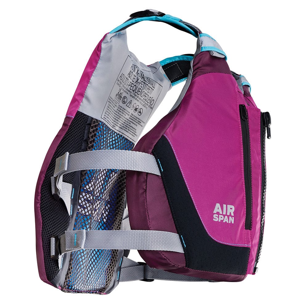 Onyx Outdoor Onyx Airspan Breeze Life Jacket - M/L - Purple Paddlesports