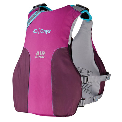 Onyx Outdoor Onyx Airspan Breeze Life Jacket - M/L - Purple Paddlesports