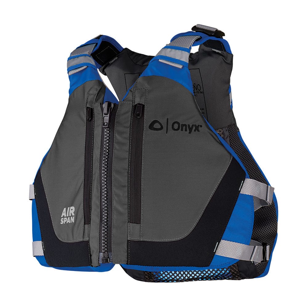 Onyx Outdoor Onyx Airspan Breeze Life Jacket - XL/2X - Blue Marine Safety