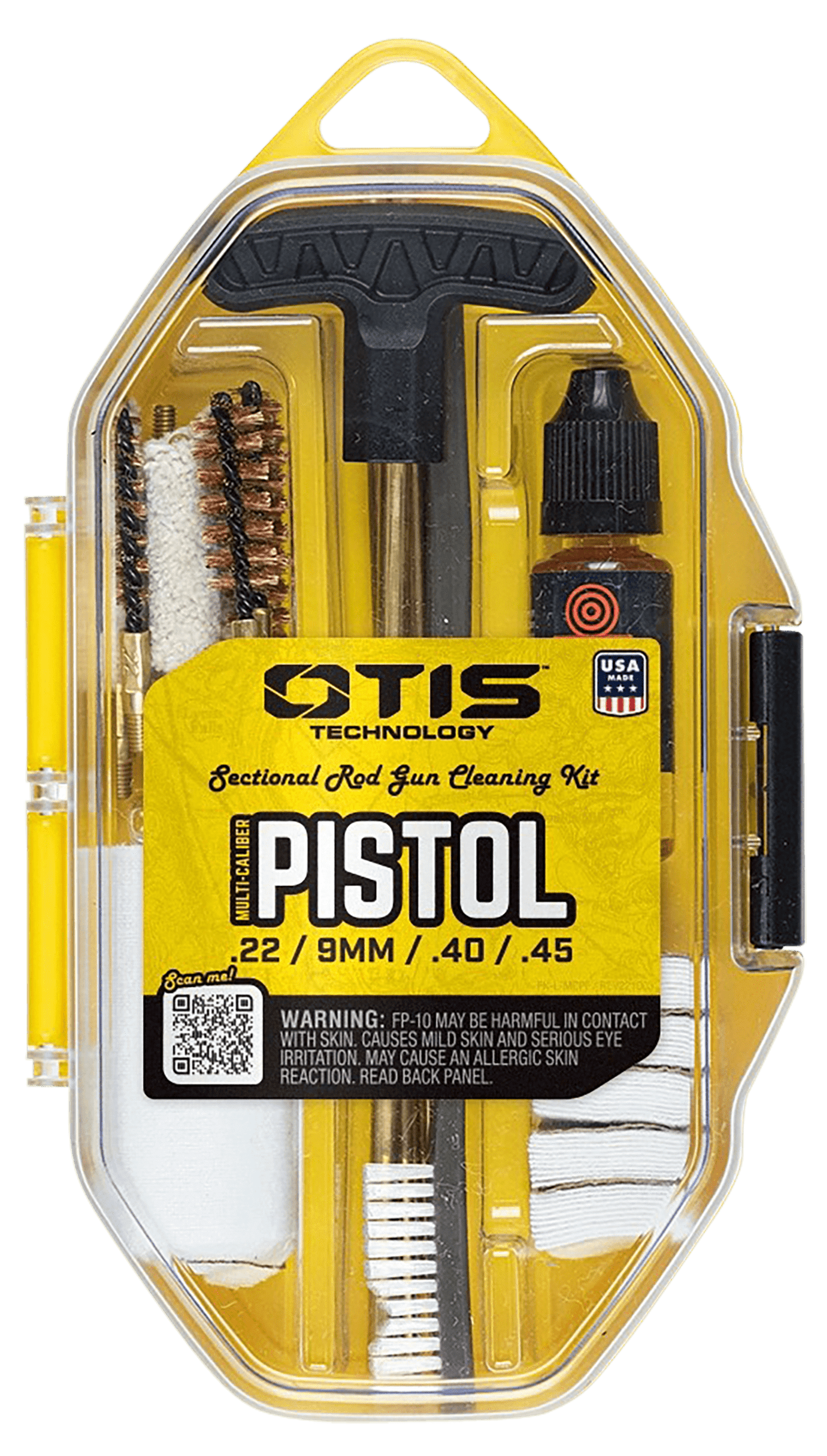 Otis Otis Multi Caliber Cleaning Kit Pistol Gun Care