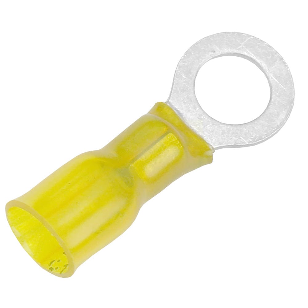 Pacer Group Pacer 12-10 AWG Heat Shrink Ring Terminal - 5/16" Stud Size - 3 Pack Electrical