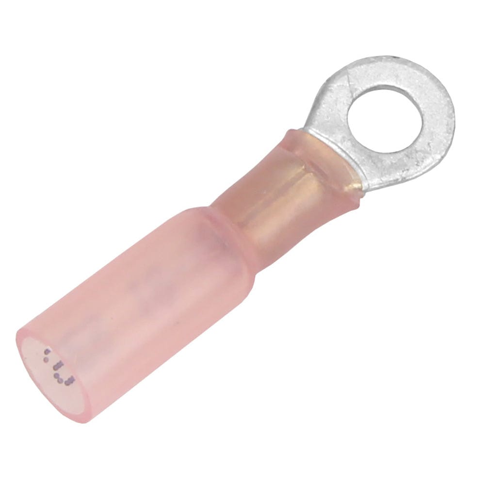 Pacer Group Pacer 22-18 AWG Heat Shrink Ring Terminal - #10 Stud Size - 25 Pack Electrical