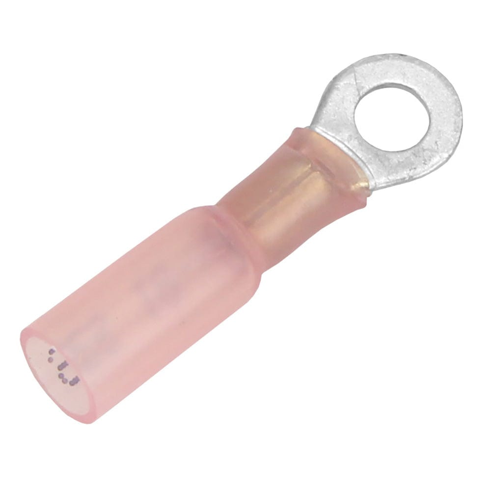 Pacer Group Pacer 22-18 AWG Heat Shrink Ring Terminal - #8 Stud Size - 3 Pack Electrical