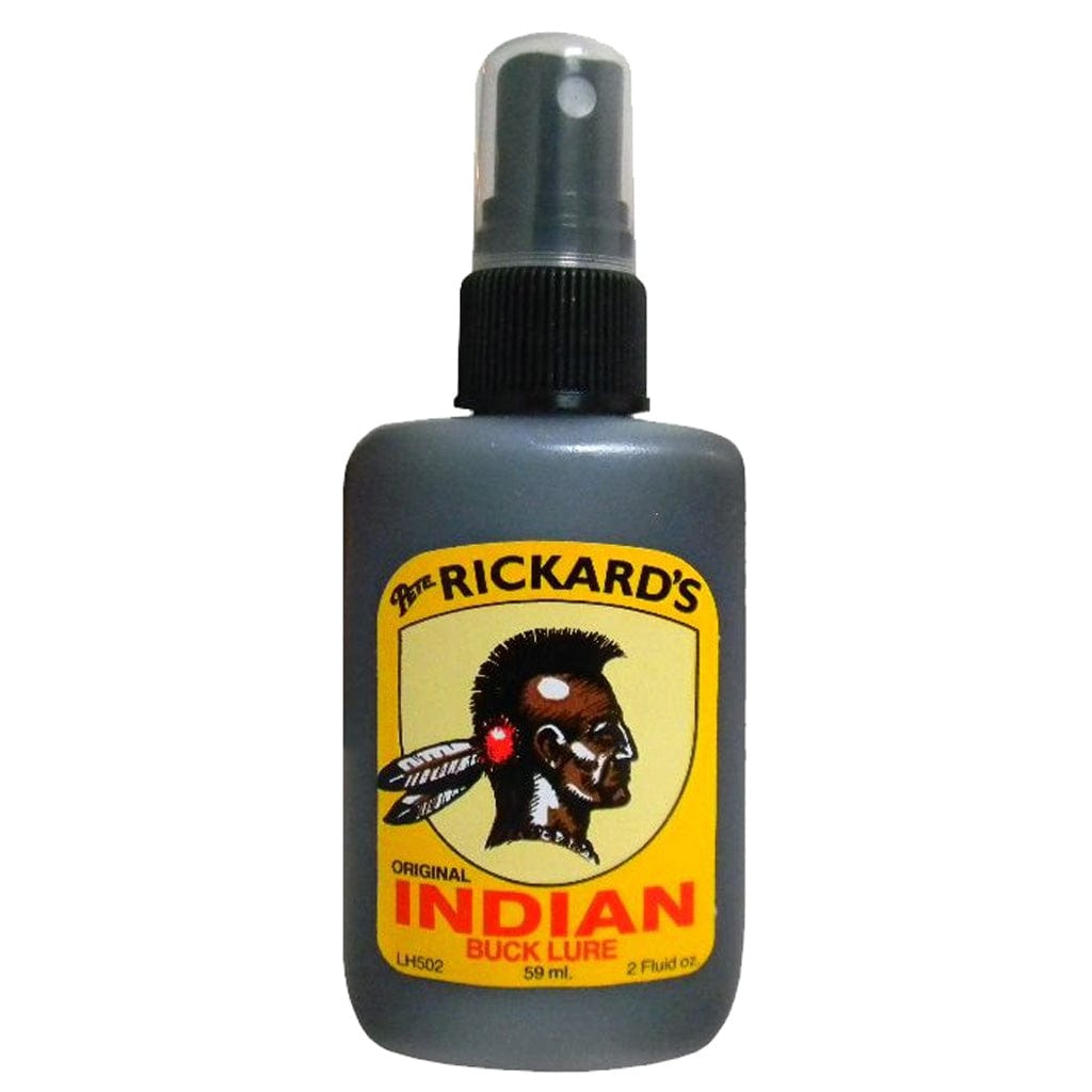 Pete Rickard Rickards Indian Buck Lure Spray 2 Oz. Scent Elimination and Lures