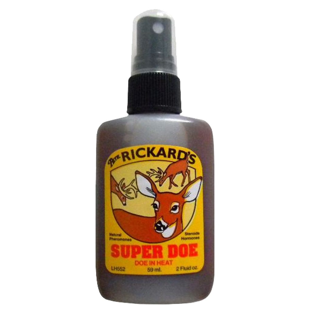 Pete Rickard Rickards Super Doe Scent Spray 2 Oz. Scent Elimination and Lures