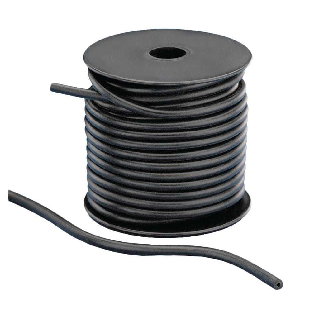 Pine Ridge Pine Ridge Silicone Peep Tubing Black 50 Ft. String Accessories