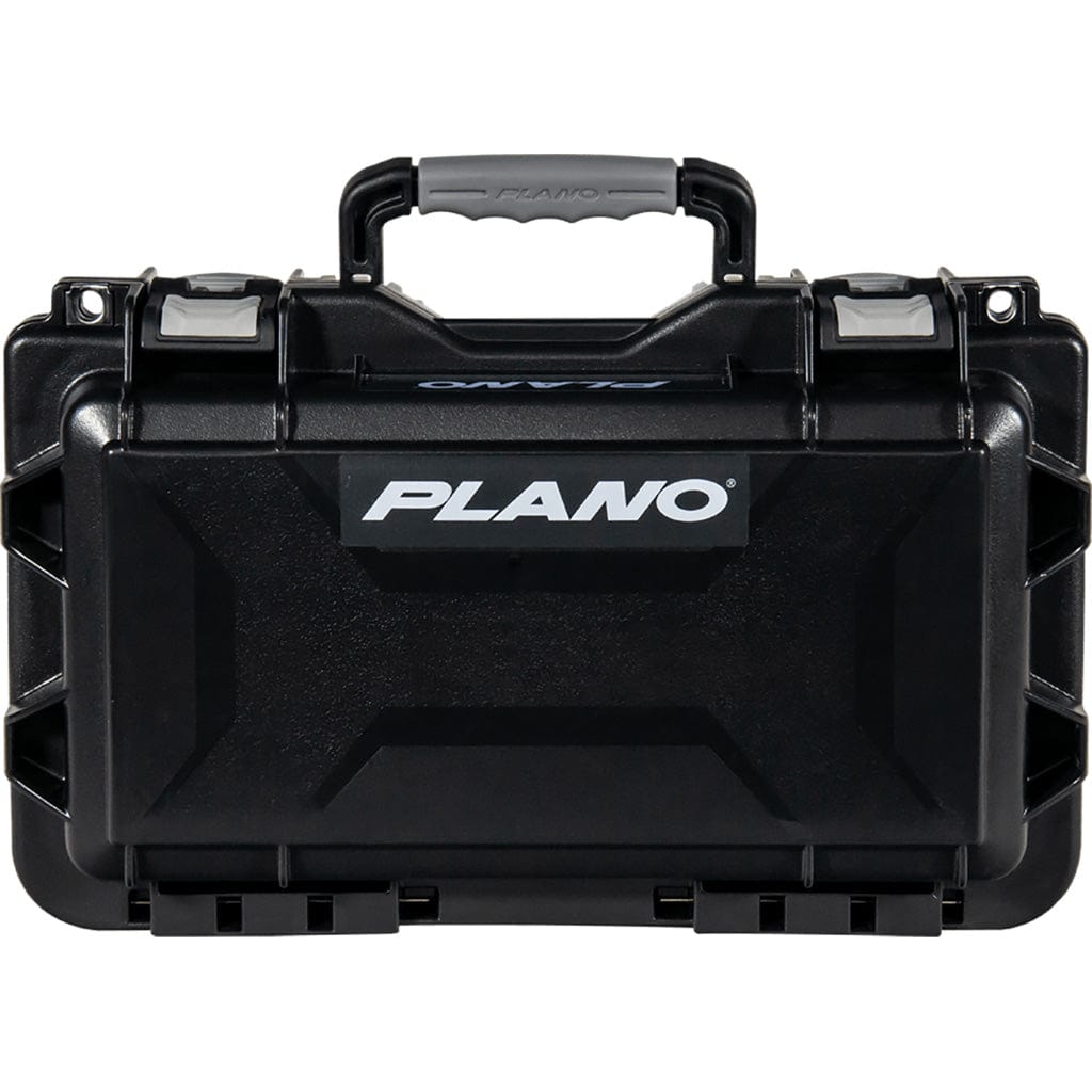 Plano Plano Element Pistol And Accessory Case Black With Grey Accents Large Gun Storage